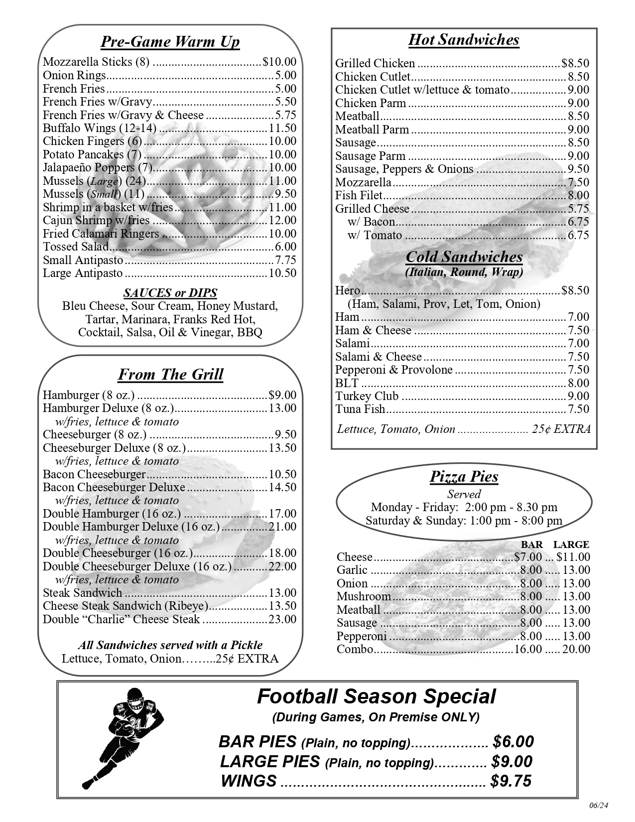 Kuhl's Tavern food photos